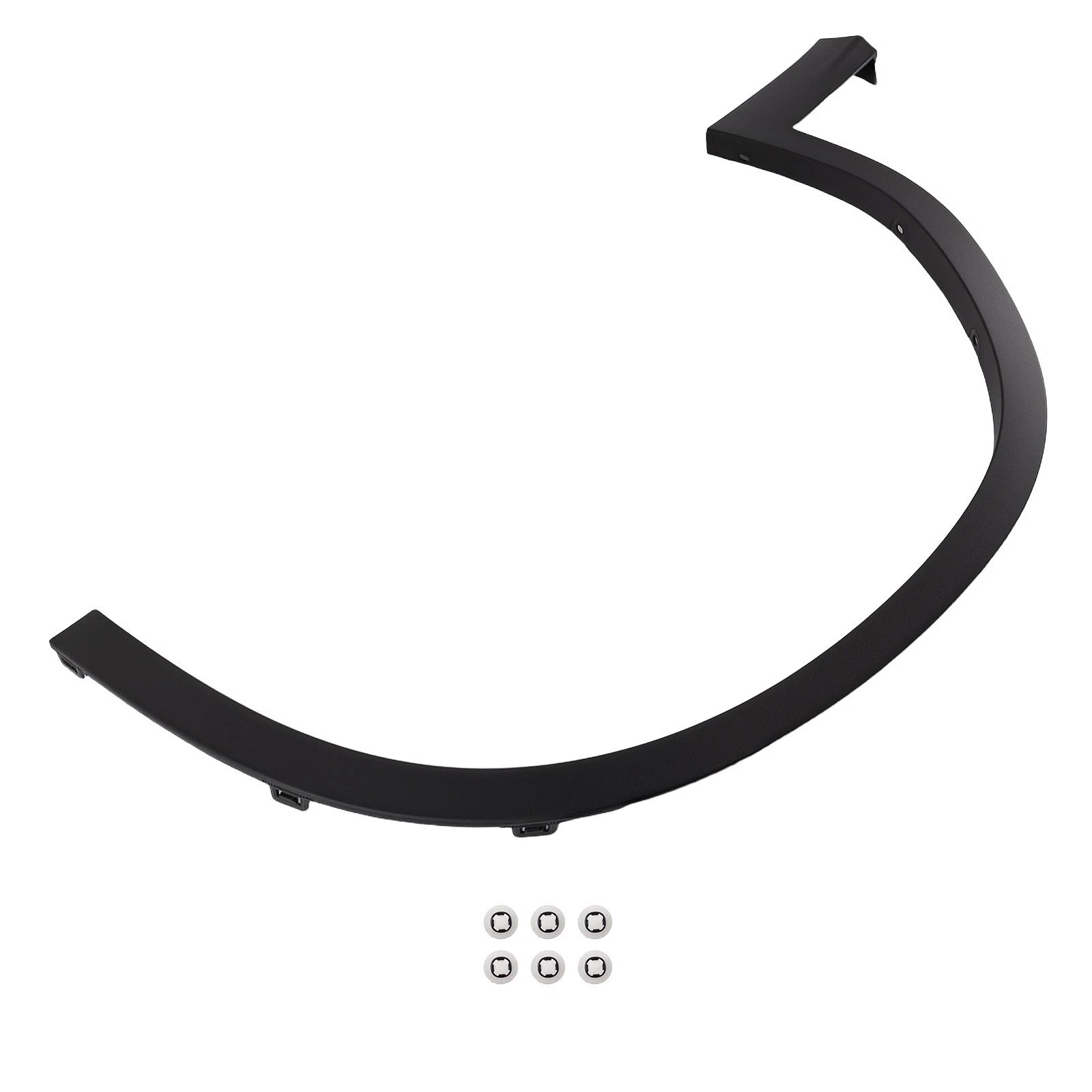 Black Fender Trim Right for BMW X3 xDrive30i (2018–2024) 51777400672