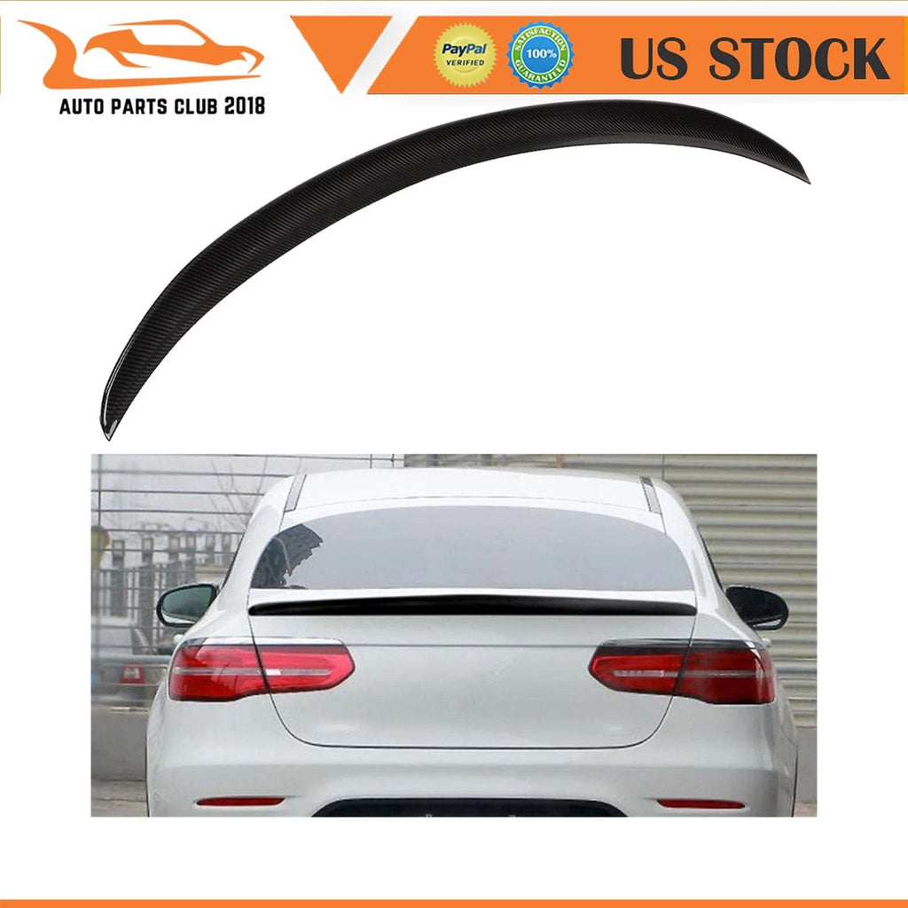 Carbon Fiber Trunk Spoiler for Mercedes-Benz GLC Coupe (2016–2019) AMG Style