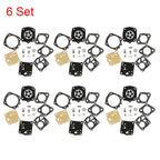 6X Carburetor Repair Kit for Tillotson RK-23HS RK-17HS (Homelite, Stihl, Husqvarna)