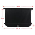 Retractable Cargo Cover for Infiniti QX50 (2019–2024)