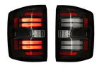 LED Tail Lights Smoked Lens for 2014-2018 Chevy Silverado 1500