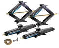 Set of 4 Libra 9000lb 24" HD RV Camper Stabilizer Leveling Scissor Jacks