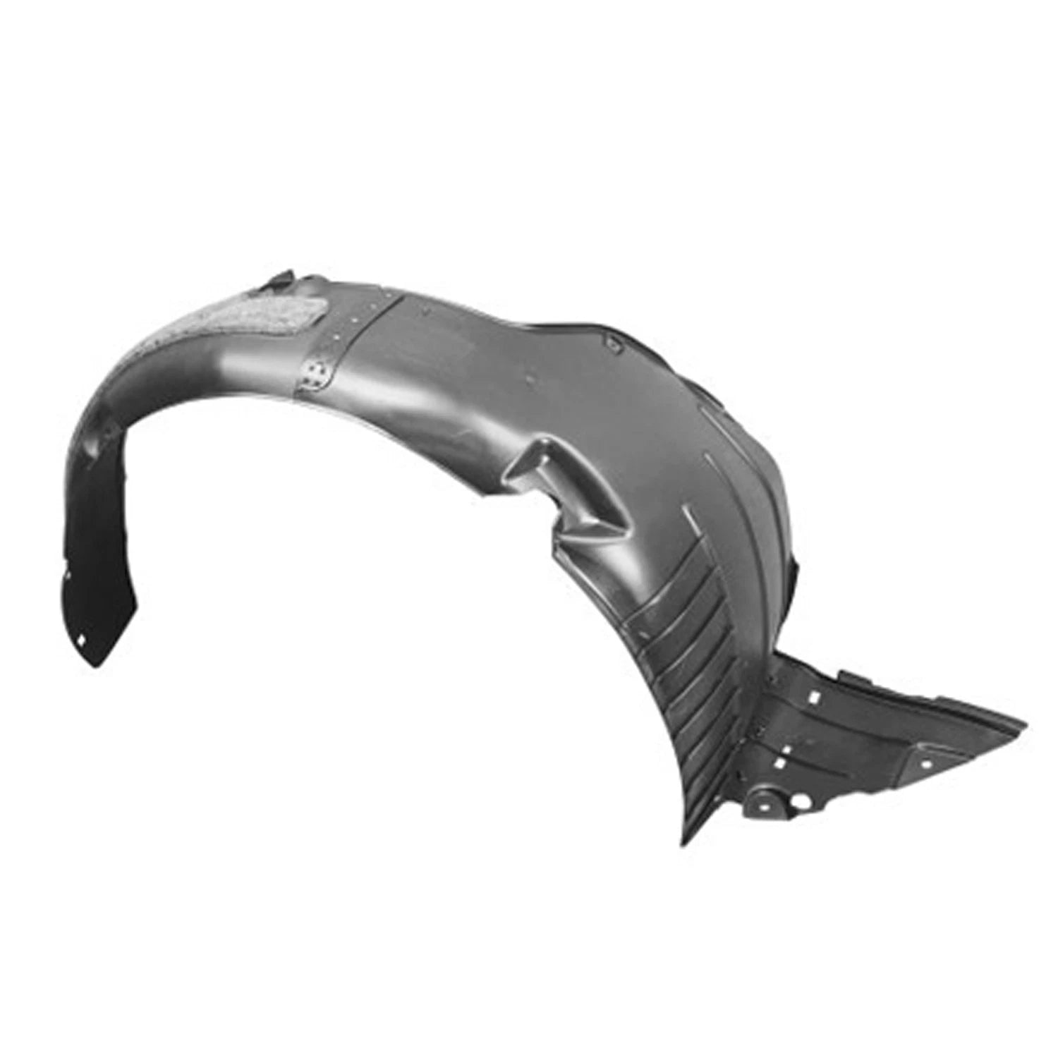 Replacement TPO Passenger Side Front Fender Liner for 2014-2016 Hyundai Elantra