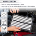 Engine Air Filter for Porsche Cayenne 3.0L 3.6L 4.8L (2011-2018)