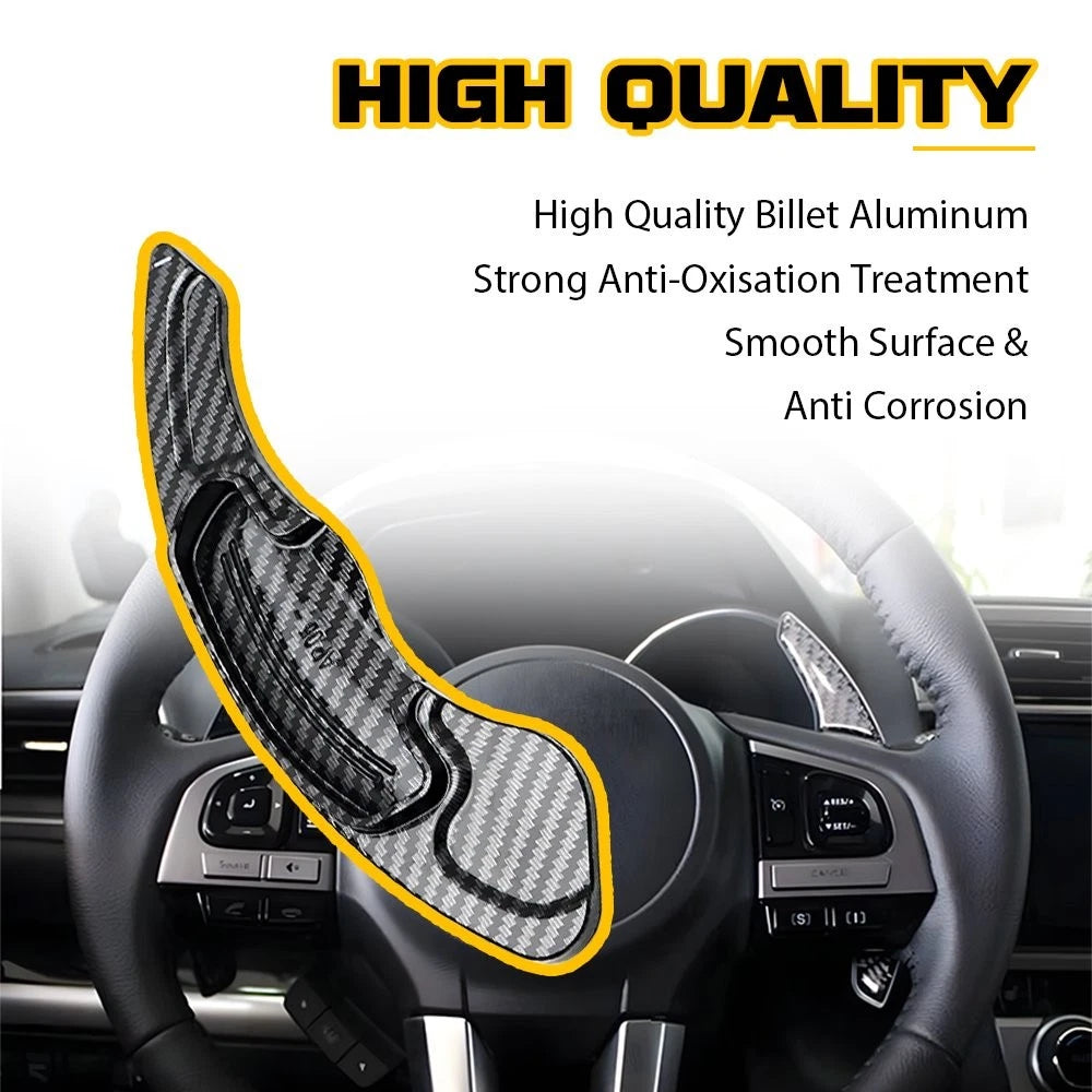 Carbon Fiber Steering Wheel Paddle Shift for Acura TL (2009–2014) EXV