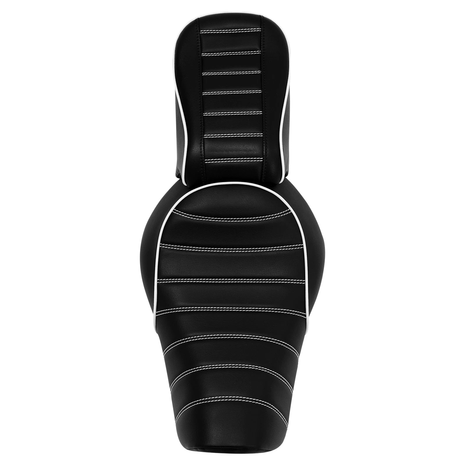 Driver Passenger Seat for Harley Iron 883 XL883N (2016–2022) Black