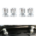 Chrome Solo Mounting Nuts Bolts for Harley Road King, Road Glide, Softail, Fat Boy (1990–2023)