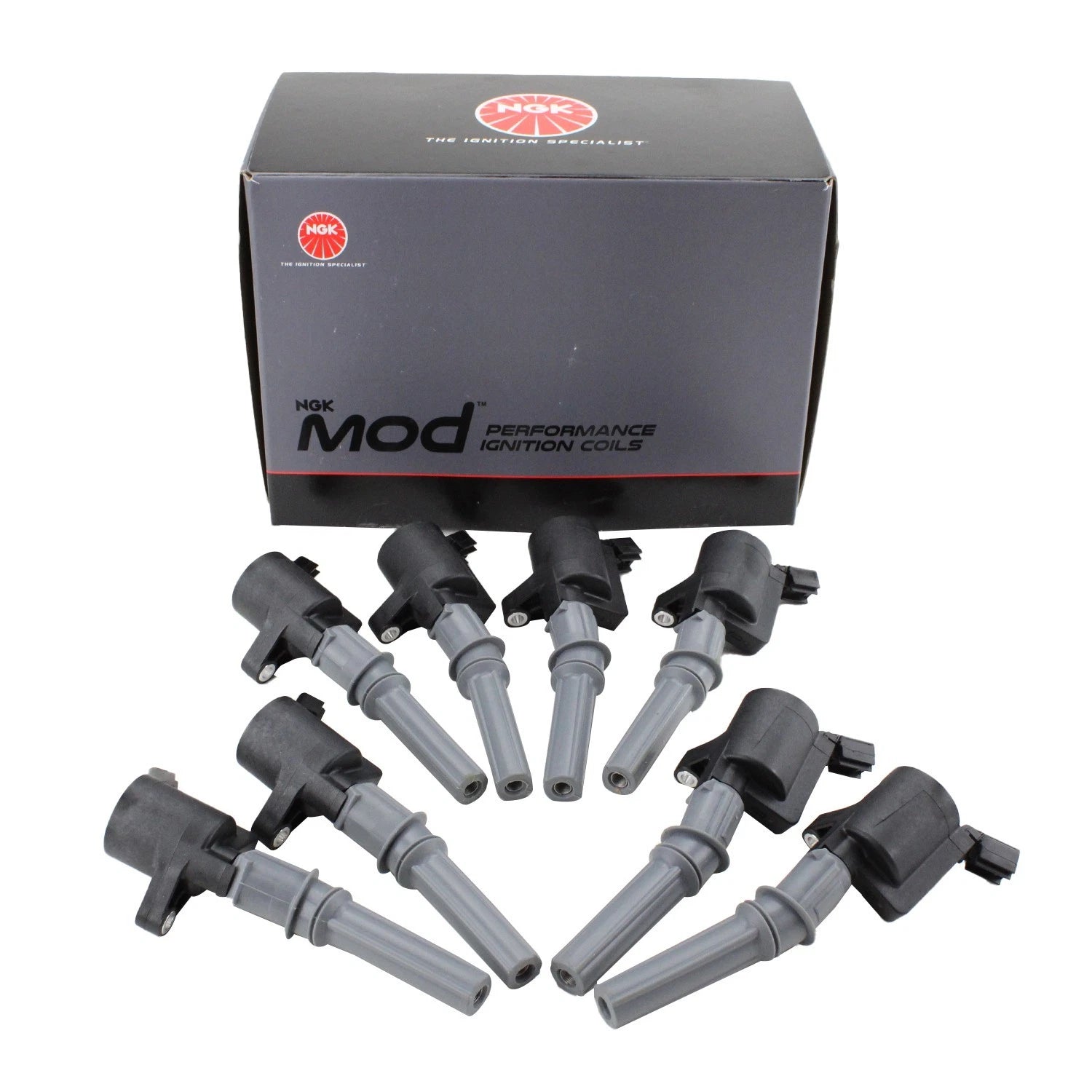 NGK Ignition Coil 8-Pack M5182-8 / 49466 for Ford Lincoln Mercury