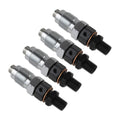 Set of 4 Diesel Fuel Injectors for Toyota Hilux 2L