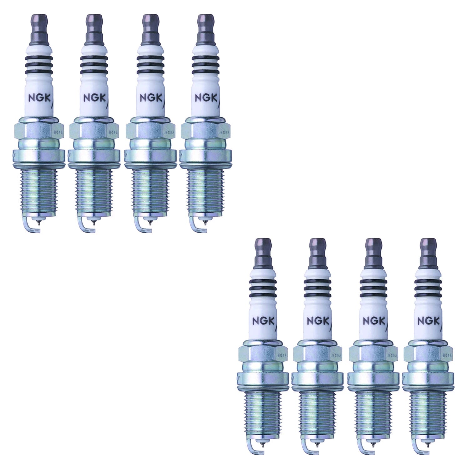 Set of 8 NGK Iridium IX Spark Plugs for Montreal V-8 Discovery (No Years)