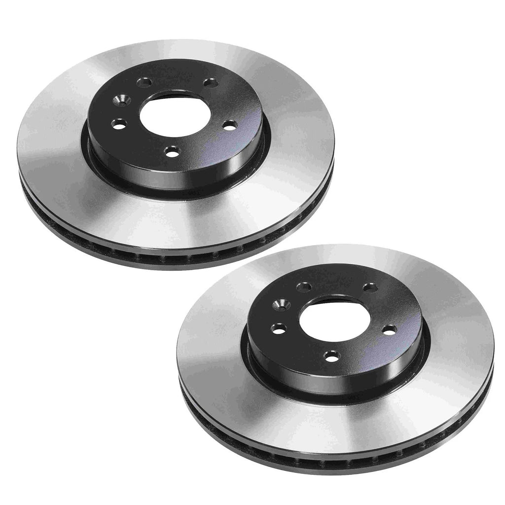 2X Front E-Coated Disc Brake Rotors 335mm for Mercedes CL550 S400 (2007–2013)