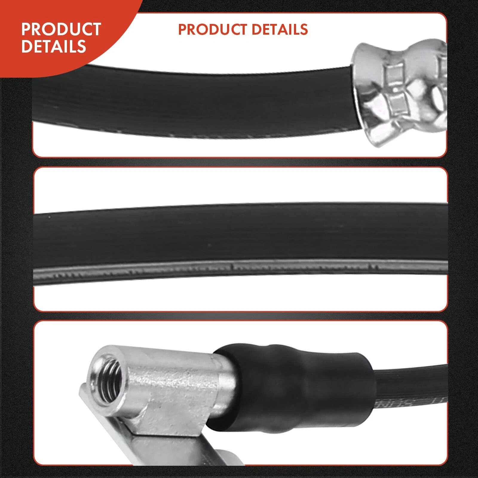 Front Left Brake Hydraulic Hose for Ford Mustang (2016-2018)