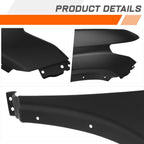 Steel Front Passenger Right Side Fender Panel for Chevrolet Traverse (2018–2024)