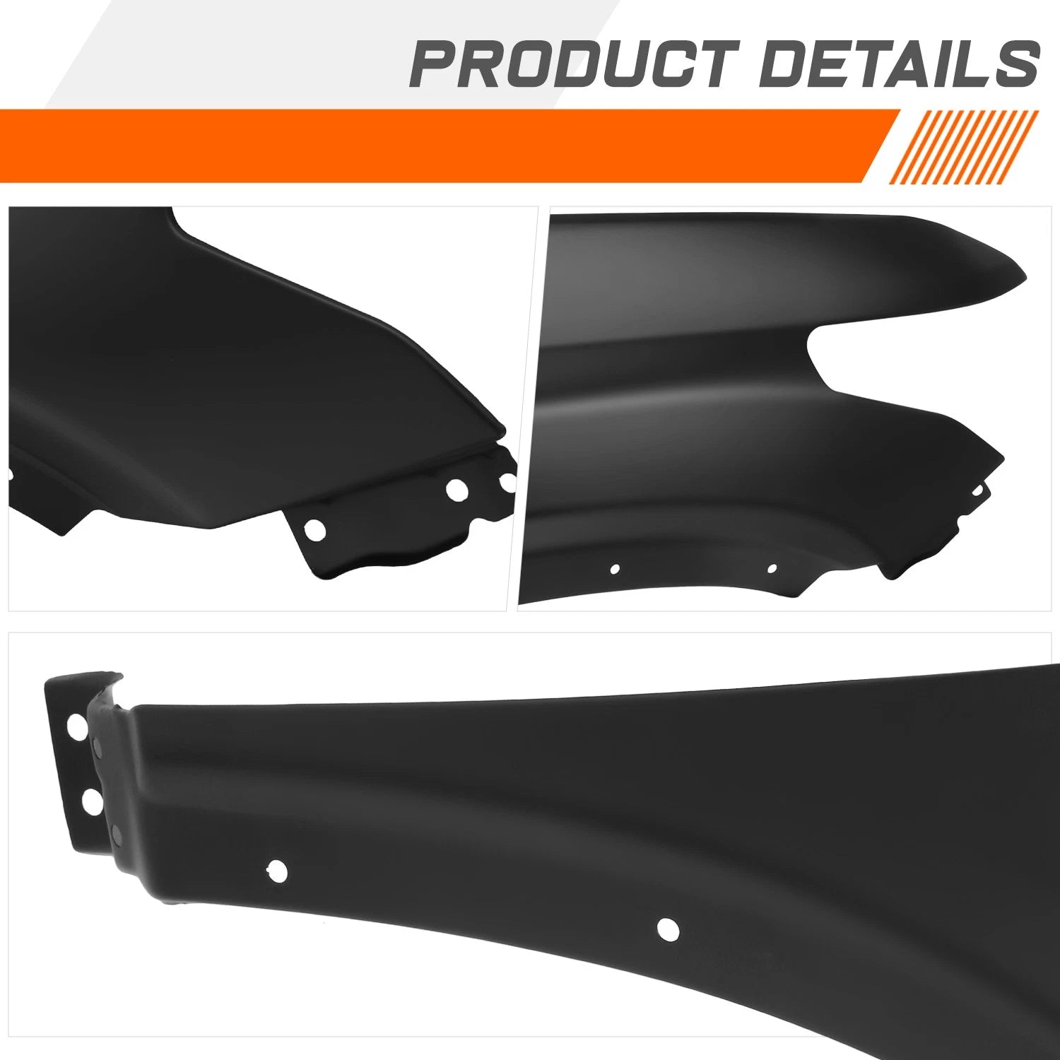 Steel Front Passenger Right Side Fender Panel for Chevrolet Traverse (2018–2024)