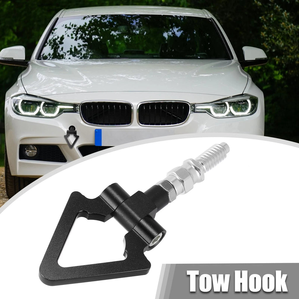 Tow Hook Triangle Ring for BMW 3 5 7 Series Z3 Z4 (Black)