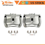 Set of 2 Front Brake Calipers w/ Bracket for Nissan Rogue (2014–2015)