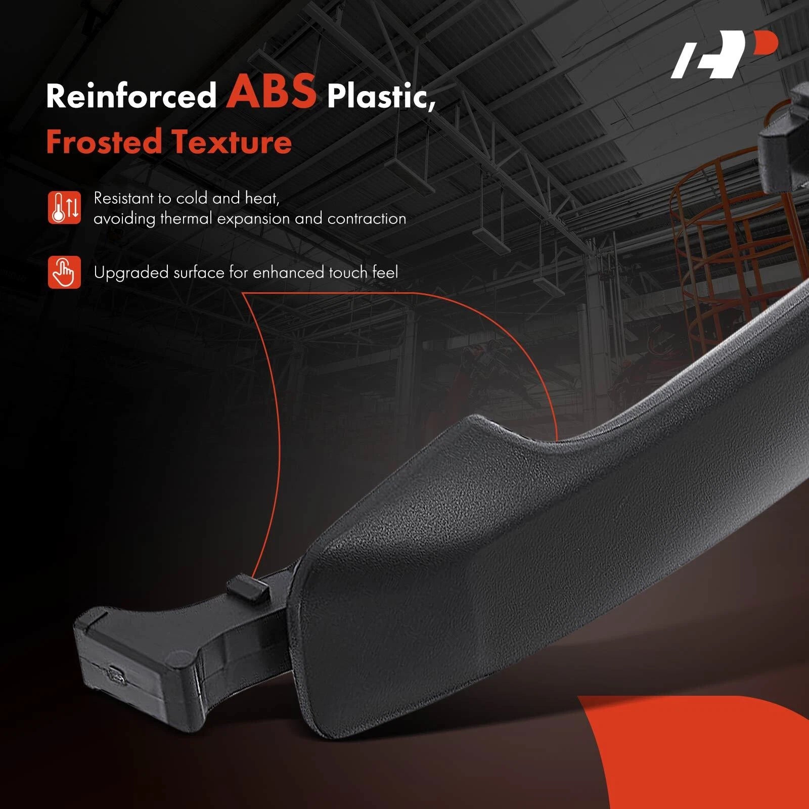 Front Textured Black Exterior Door Handle for Toyota FJ Cruiser (2007–2014)