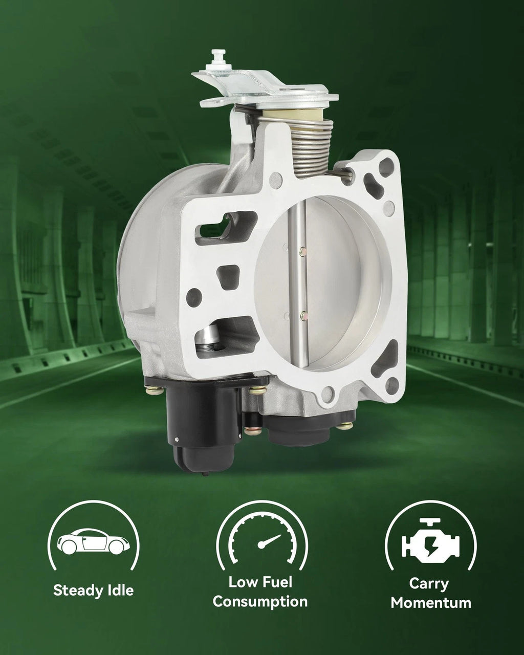 Throttle Body for Chevrolet Express 1500 2500, GMC Savana 1500 2500 (5.3L)