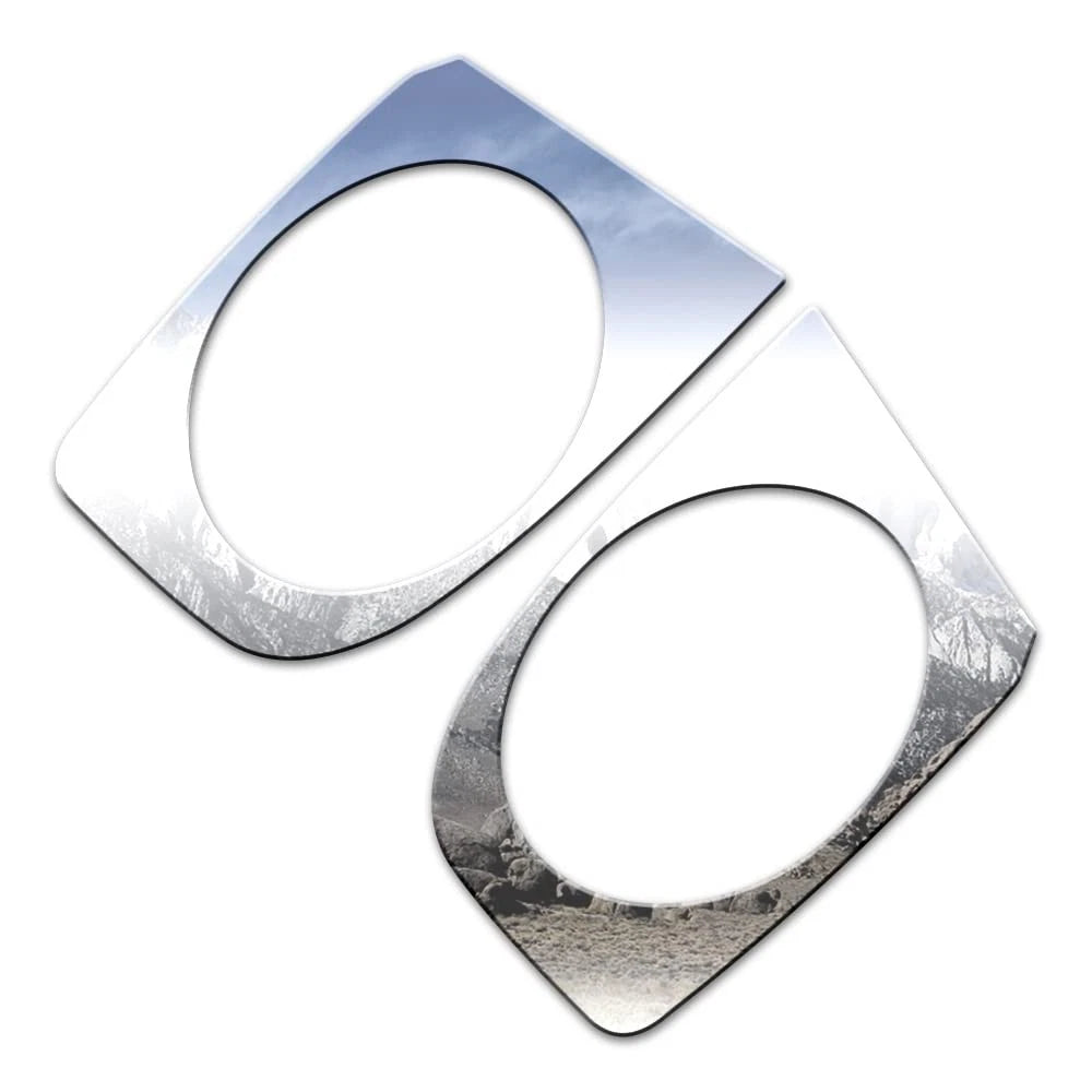 Luxury Chrome Front Light Surround 2pc for Nissan Altima (2007–2012)