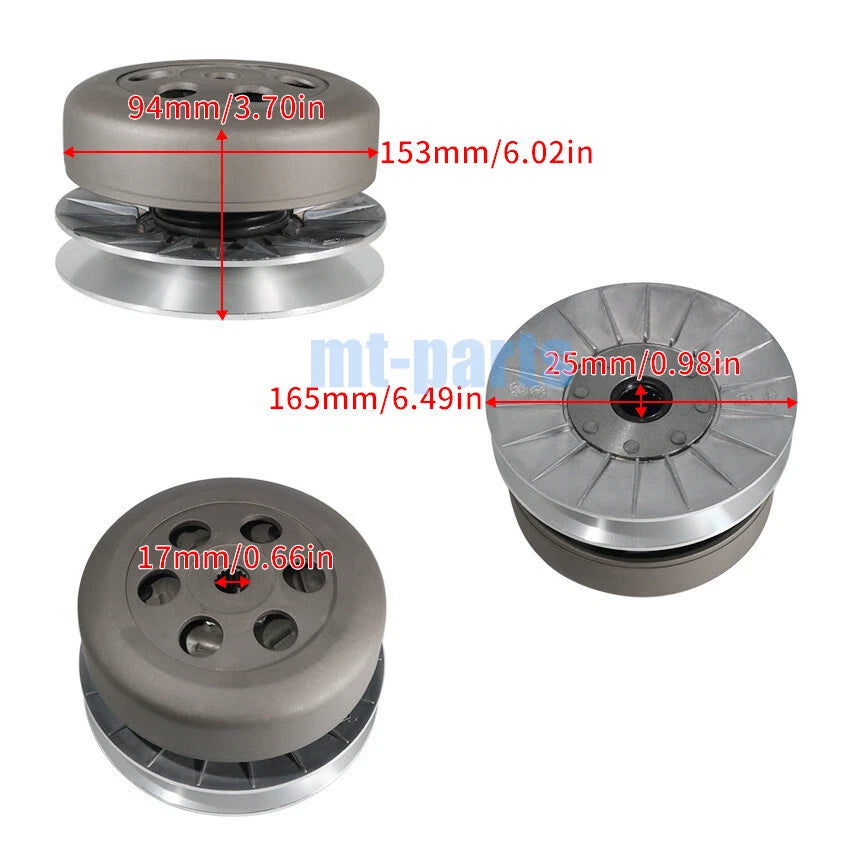 Primary Drive Clutch Assembly for Linhai ATV 300 E2 / 260 (23801A, 23929A)