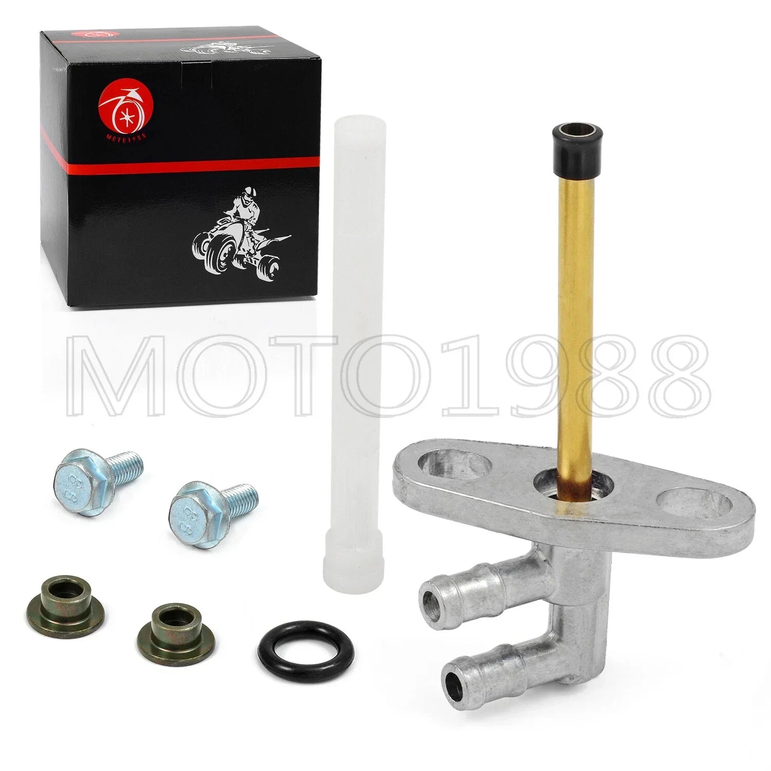 Fuel Gas Tank Petcock Turn Valve Filter for Honda TRX250R (1986–1989)