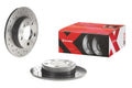 Brembo Xtra Rear Drilled Brake Disc Rotor for Audi TT VW Beetle Golf Jetta (232mm)