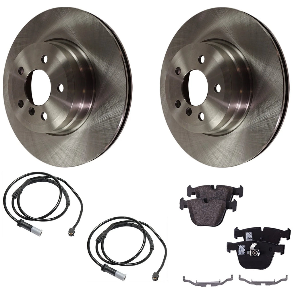Brake Disc Rotors and Pads Kit for BMW X6 X5 (2011–2018)