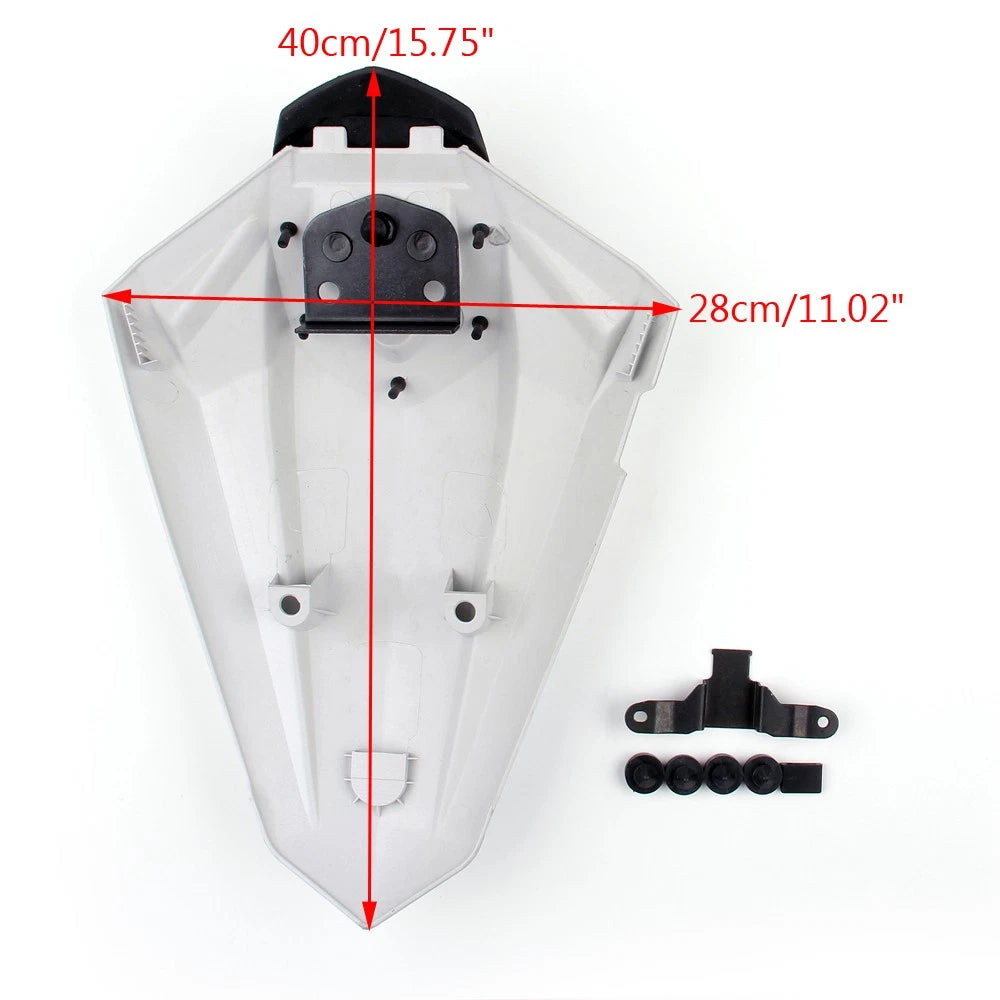 Rear Seat Cover Cowl for Kawasaki Ninja 300R / EX300R (2013–2024) Black