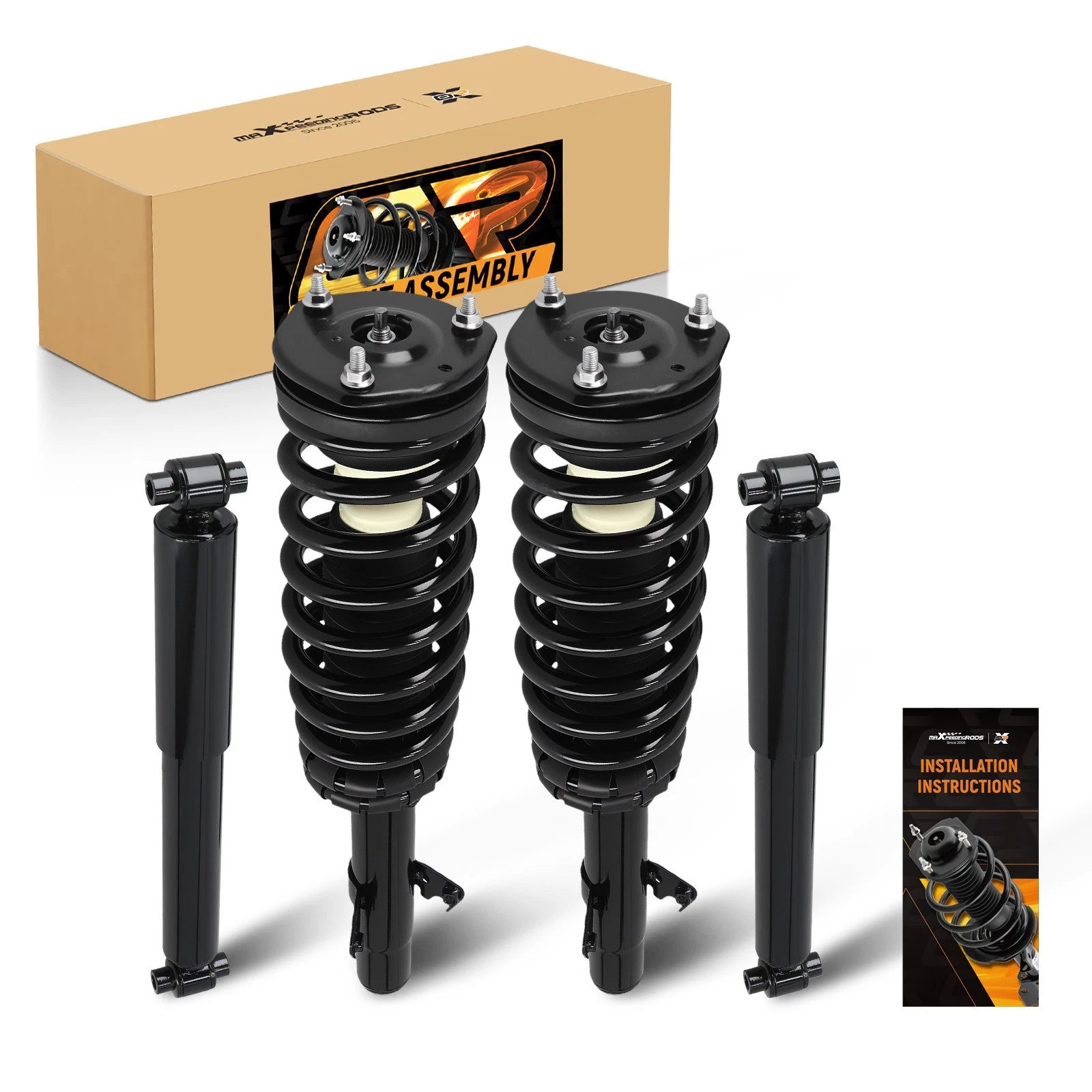 Complete Struts & Coil Springs for Lincoln MKZ (2007-2009)