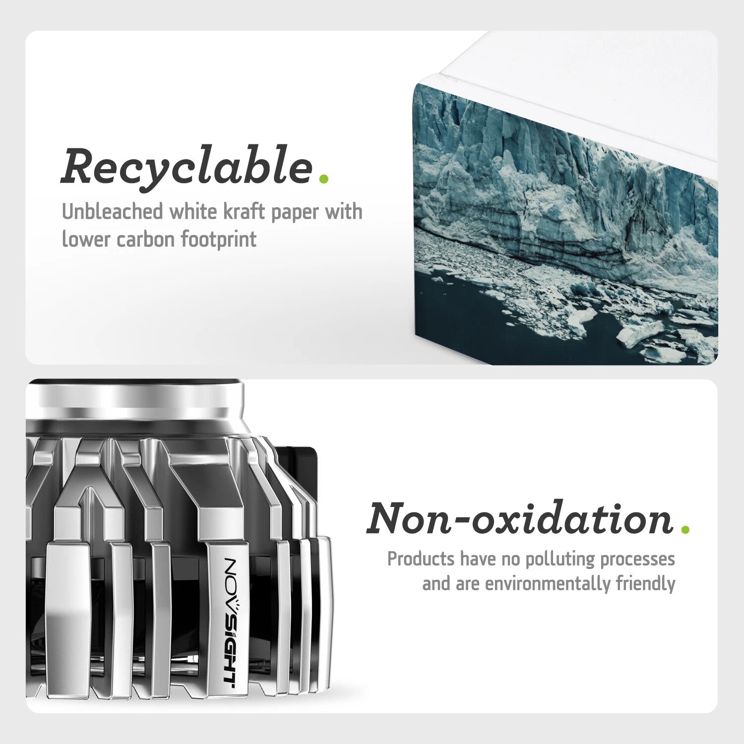 2X H13 9008 LED Headlight Bulbs for High Low Beam (6500K, 140W, 30000LM)