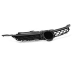 Front Bumper Grille Set for Mazda CX-7 (2010-2012) Black Chrome Molding