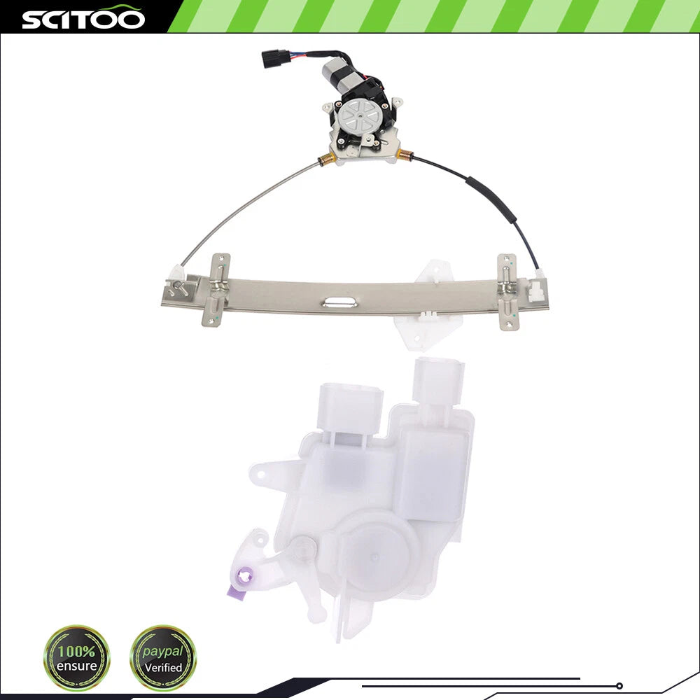 Front Driver Side Door Lock Actuator w/ Window Regulator for Acura TL (2004–2008)