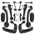 Front Upper Lower Control Arm Tie Rods Sway Bar Links for Ford Fusion 2010 2.5L