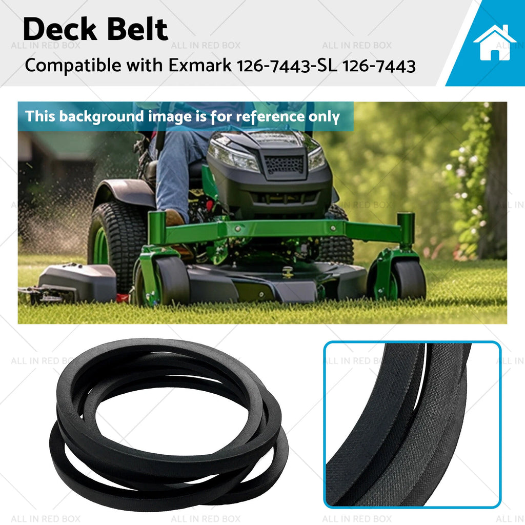 Deck Belt for Exmark Radius E S X Series 52" (1267443-SL)