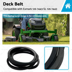Deck Belt for Exmark Radius E S X Series 52" (1267443-SL)