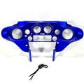 Vivid Blue Batwing Inner Fairing for Harley Davidson Street Electra Glide (1996–2013)