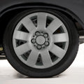 Set of Four 15" Silver Hubcap Wheel Covers for 2000-03 Toyota Corolla (Push-on)