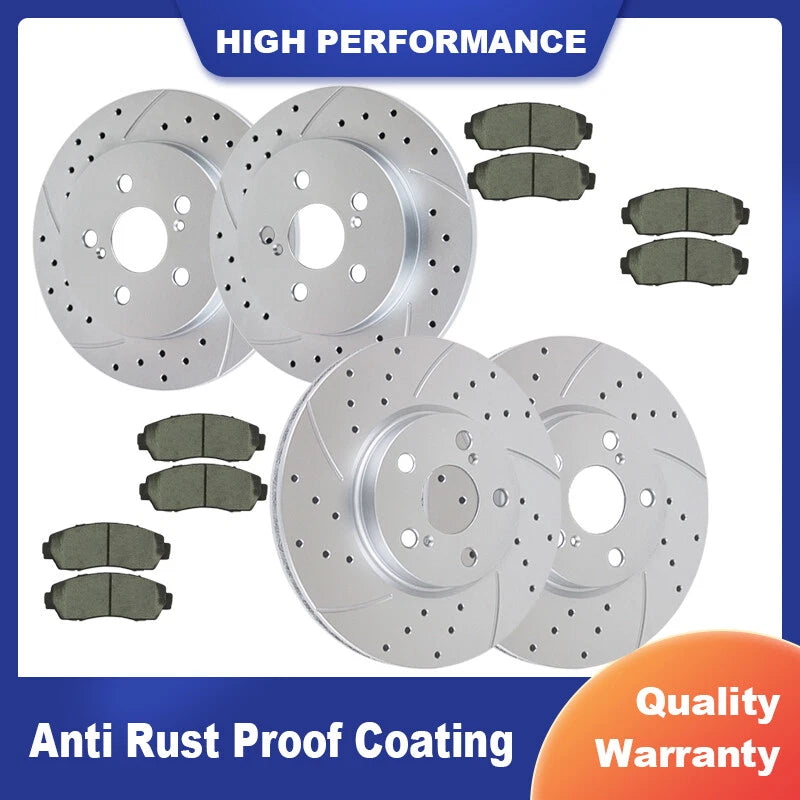 Brake Rotors and Pads for Toyota Corolla Matrix (2003–2008)