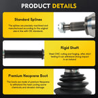CV Axle Front Left for Land Rover Discovery Sport Range Rover Evoque
