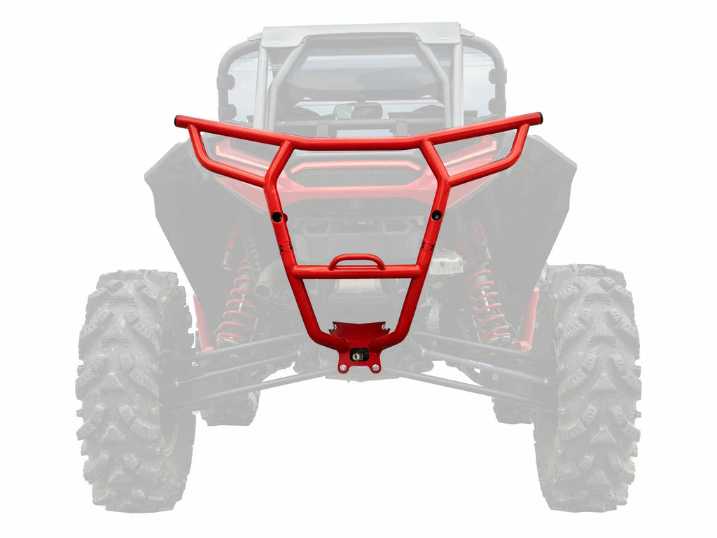 SuperATV Rear Bumper for RZR XP Turbo S (2018–2021) - Red