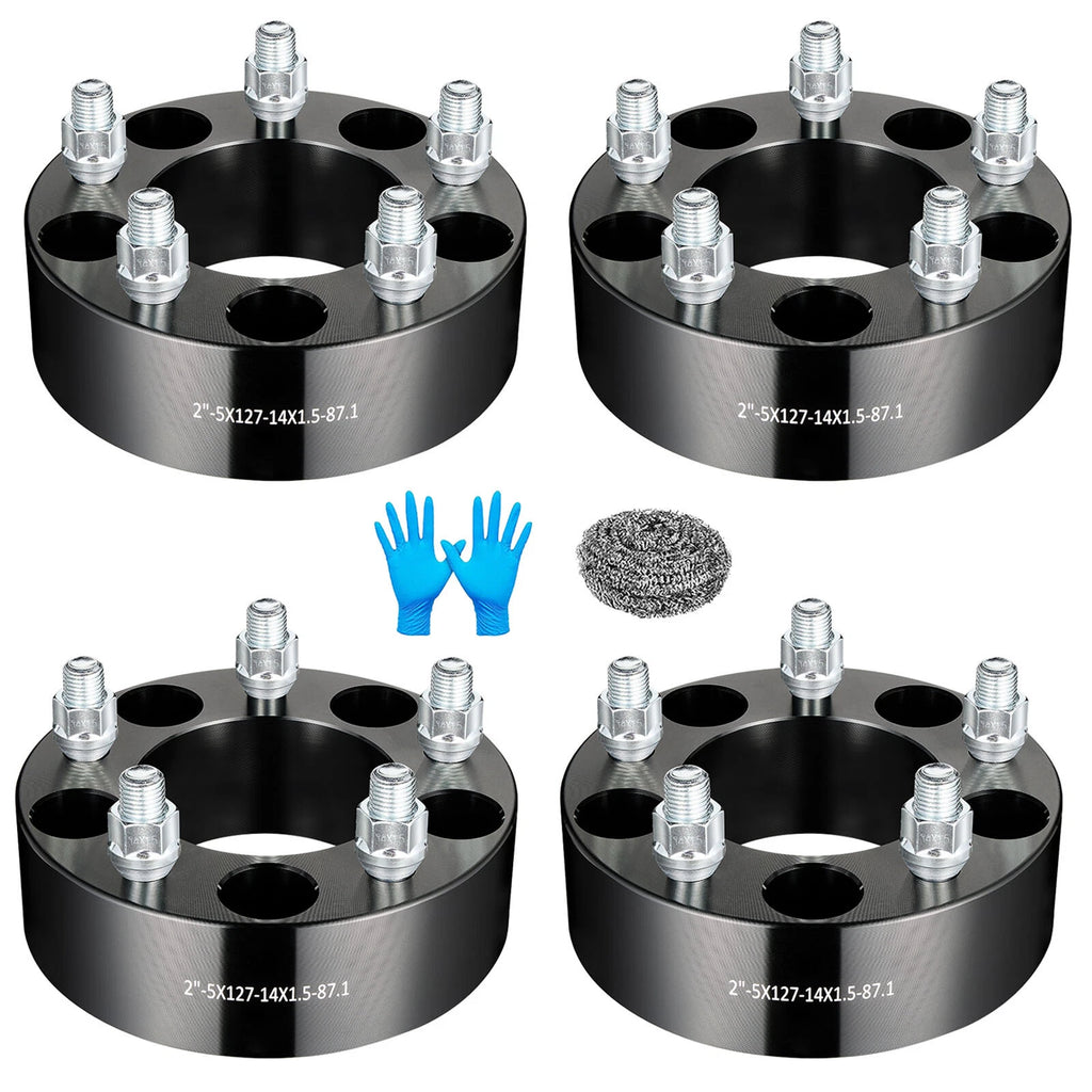 2 in Wheel Spacers for Jeep Wrangler JL Gladiator (2018–2024)