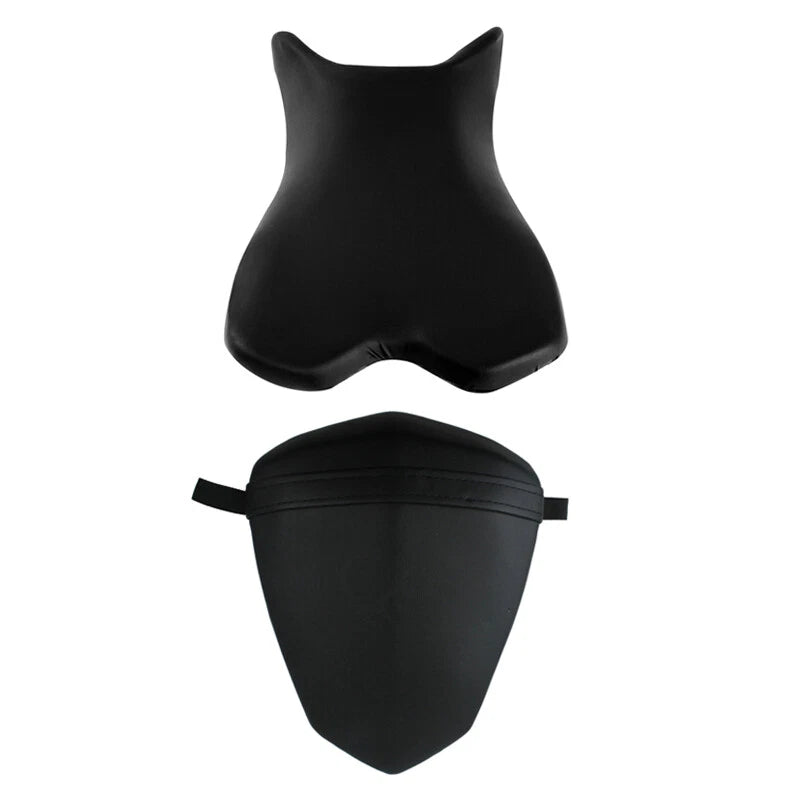 Black Driver & Passenger Seat for Yamaha YZF R1 (2009–2014)