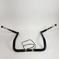 14" Black Wired Monkey Handlebars for Harley Batwing (2014–2023)