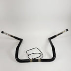 14" Black Wired Monkey Handlebars for Harley Batwing (2014–2023)