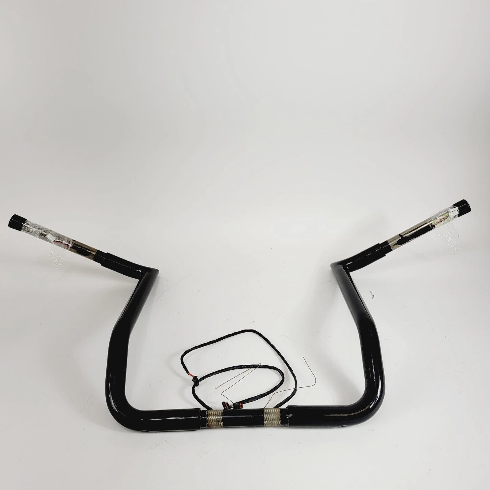 14" Black Wired Monkey Handlebars for Harley Batwing (2014–2023)