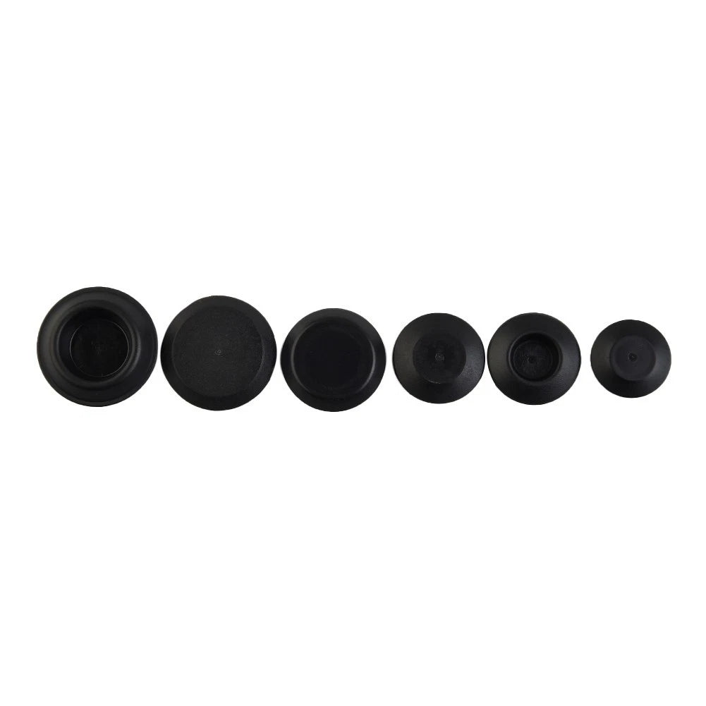 60 Piece Plastic Auto Body Hole Assortment for Sheet Metal Use
