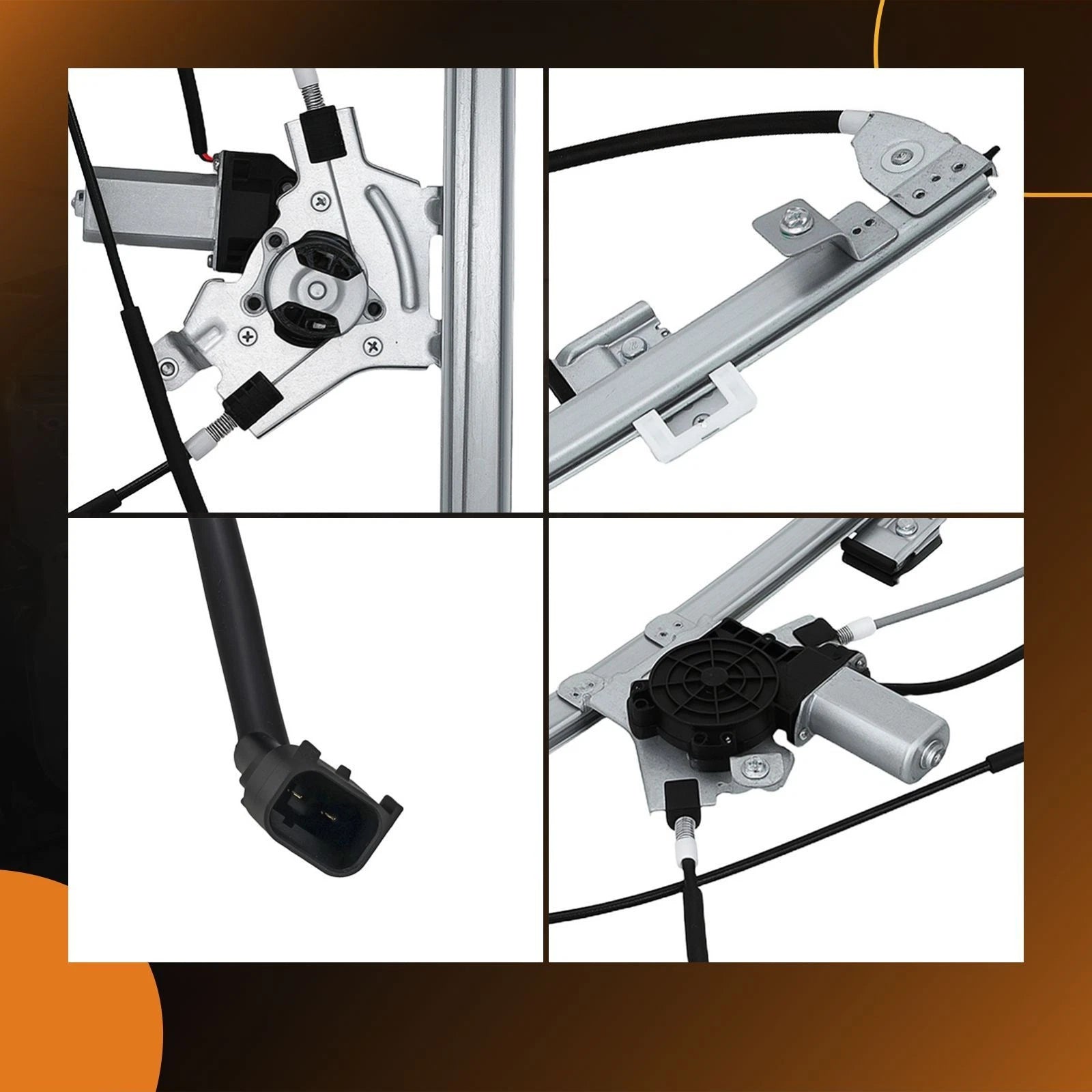 Front LH Window Regulator for Ford F-150, Lincoln Mark LT (2006–2008) 6L3Z1523201BA