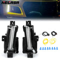 2PC LED Fog Light for Chevy Camaro ZL1 LS LT (2016–2023)