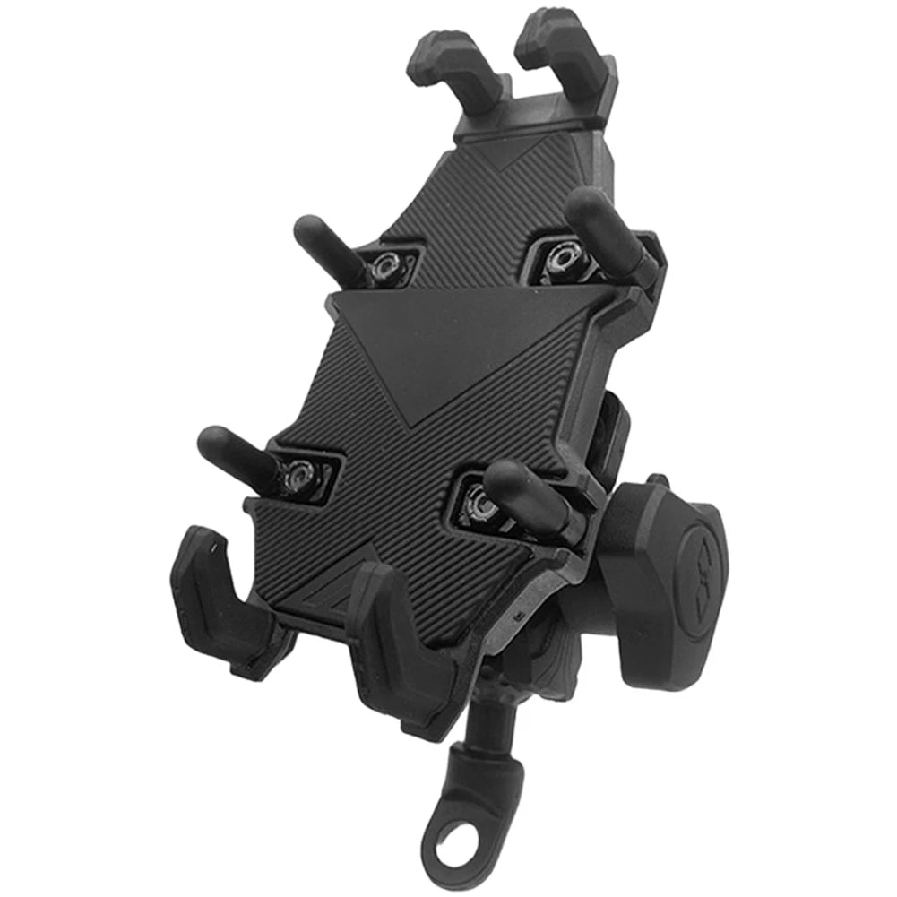Motorcycle Phone Holder for Universal Fit (360 Degree Rotation)