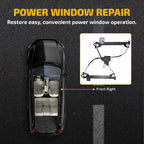 Front Passenger Power Window Regulator for Tesla Model S (2012–2021)